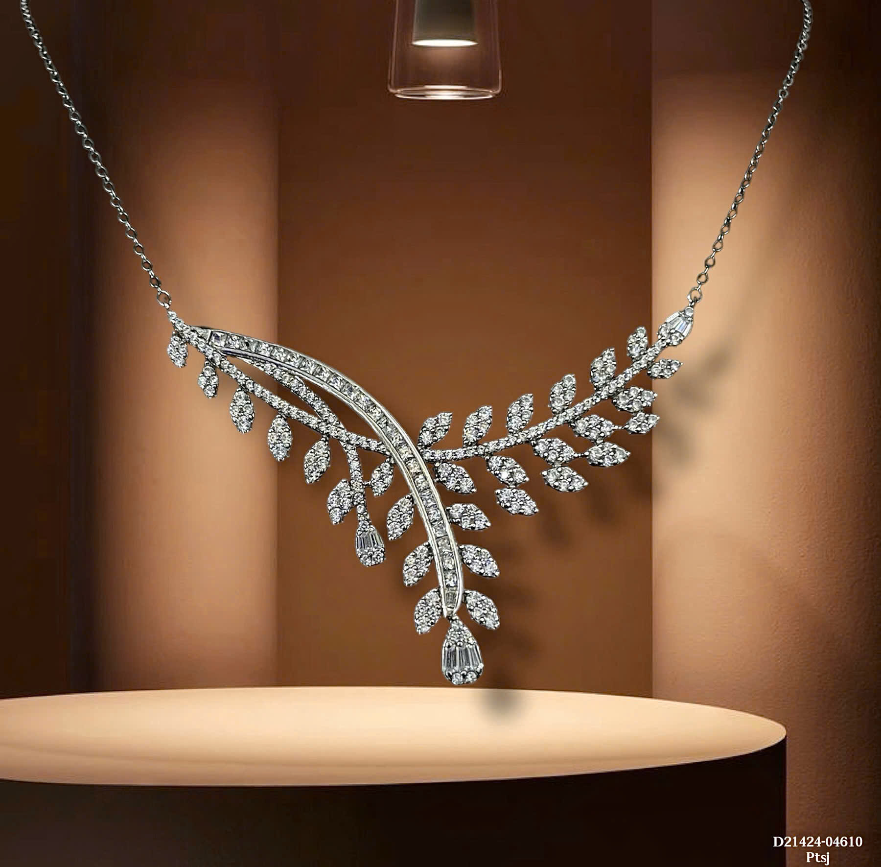 Dây chuyền Moissanite Eternal Sparkle