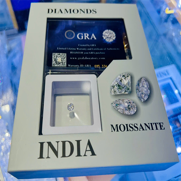 Nhẫn Moissanite 5.4L